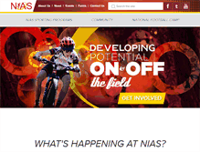 Tablet Screenshot of nias.org.au